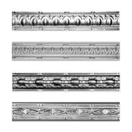 Tin Plated Stamped Steel Cornice Moulding